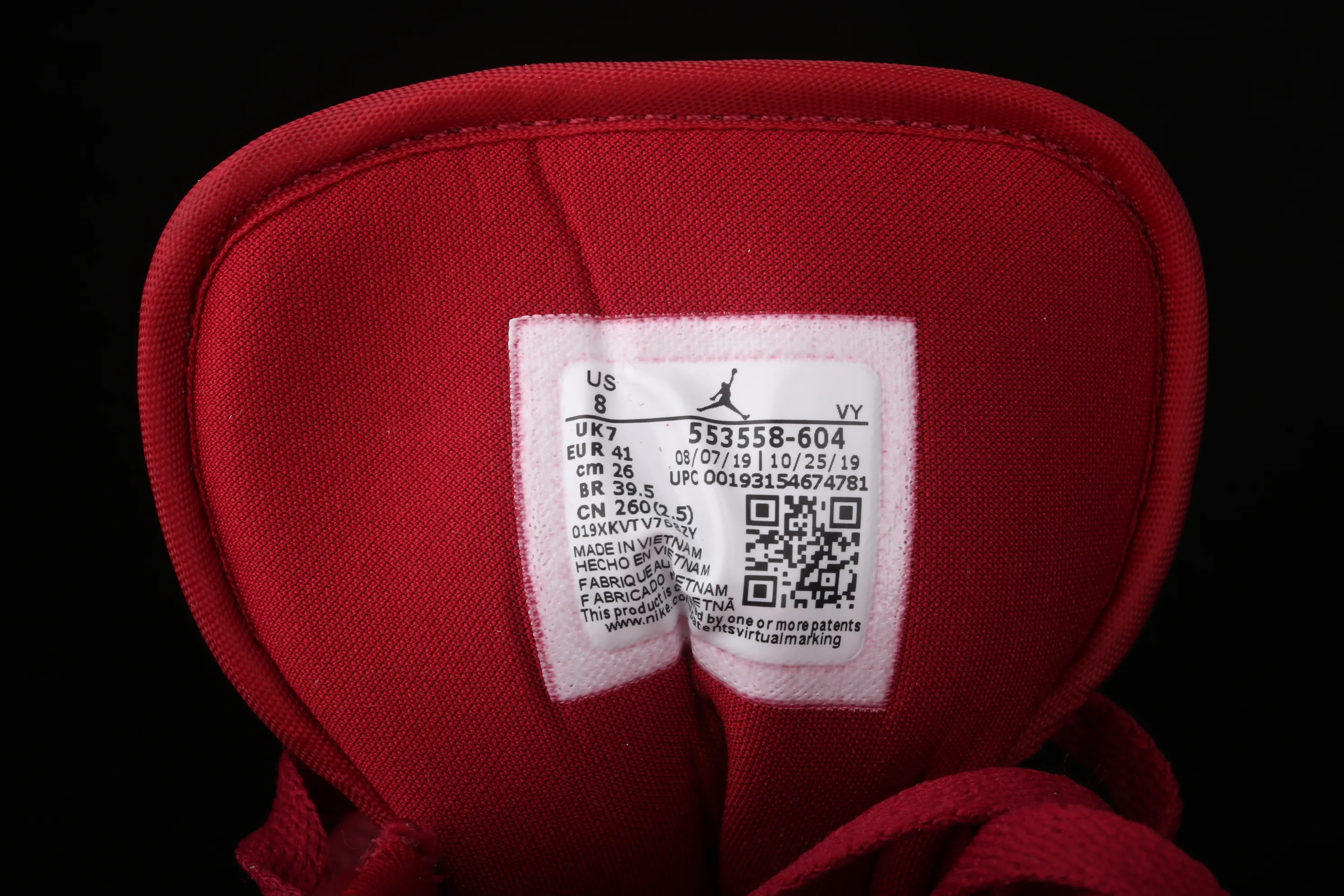 All categories Air Jordan Jordan series basketball shoes Air Jordan 1 Low Air Jordan 1 Low AJ1 Joe 1 low-top cultural and leisure sports sneakers 553558-604
